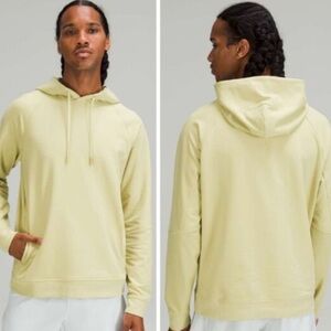 Lululemon City Sweat Pullover Hoodie French Terry M Lemon Yellow